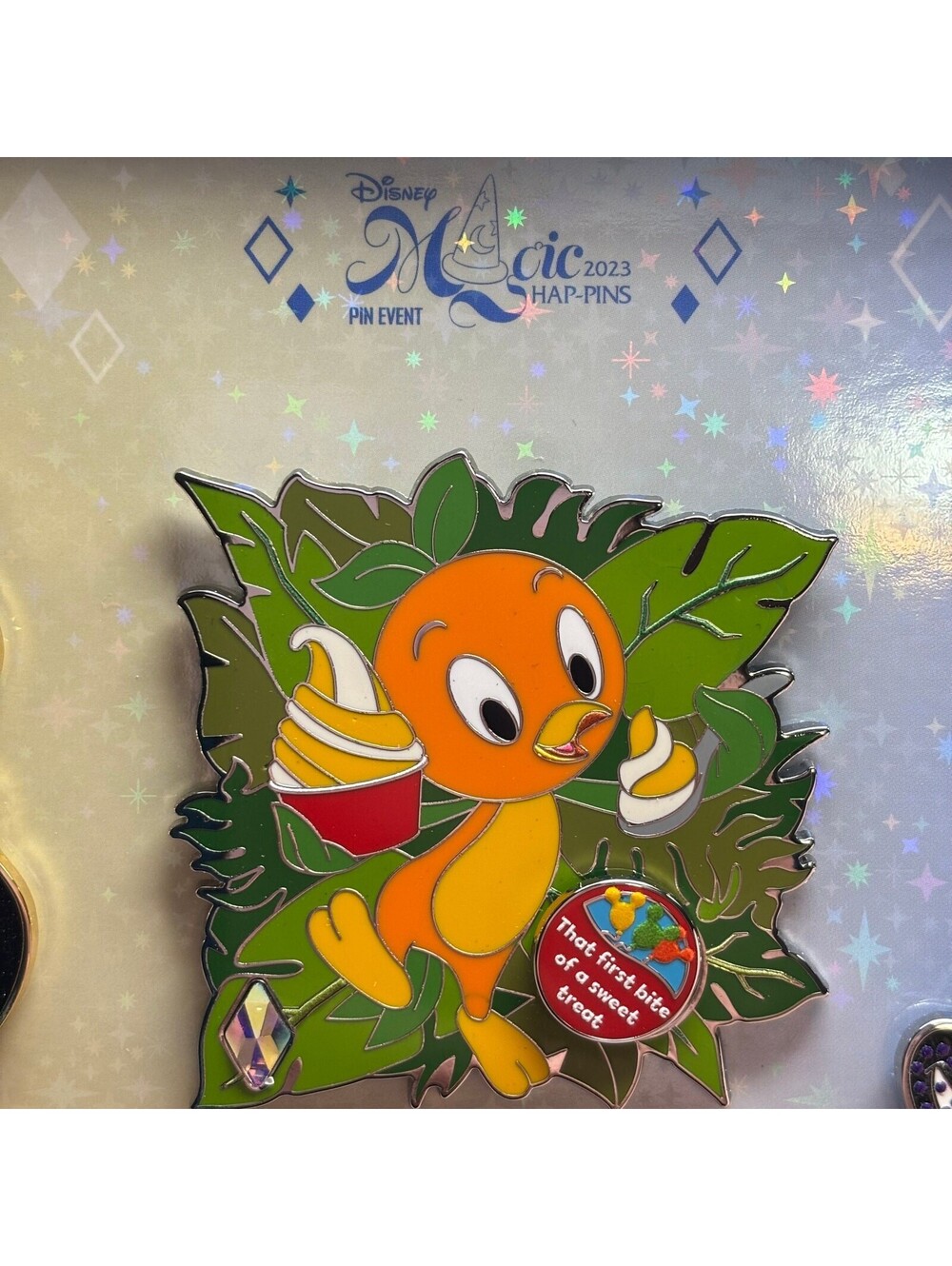 Disney Celebrating 25 Years of Trading If We Were There Orange Bird Pin LE 300 - Picture 1 of 1